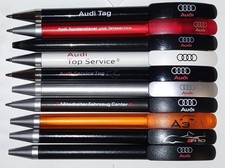 10 Prodir Kugelschreiber "Audi" (A3,R10,Top Service,Service Tag) pens NEU !!