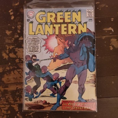 Green Lantern # 37 The Plot To Conquer The Universe Comic Book