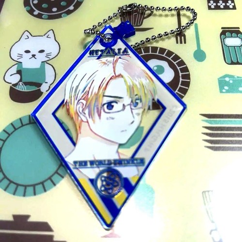 Porte-clés Hetalia - Lot De 6 Personnages - Collection Occasion - Mascotte Anime