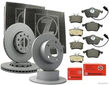 Zimmermann Bremsenset Bremsscheiben Bremsbeläge vorne hinten für SKODA VW