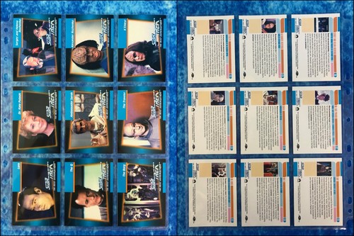 Star Trek: The Next Generation Inaugural Edition Complete trading card base set - Picture 4 of 15