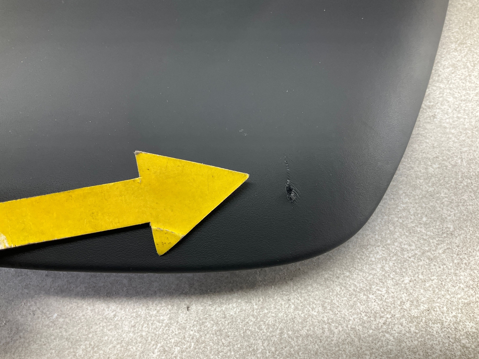 17-20 MASERATI Levante Front Right Passenger Upper Seat Back Cover Trim OEM CM