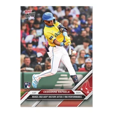 2024 Topps Now 125 Ceddanne Rafaela 7 RBI's in Game Historic -Free Ship Always!