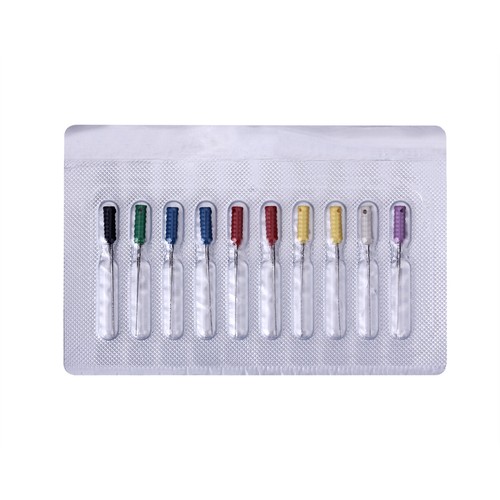 10Pcs/Pack AZDENT Dental Barbed Broaches Root Canal Files Endodontics Use 25mm - Picture 8 of 12