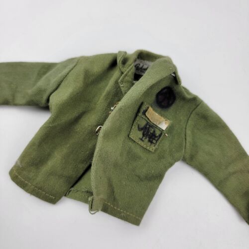 Vintage 1970s GI Joe US Army Green Pocket Jacket Made in Hong Kong - Picture 3 of 7