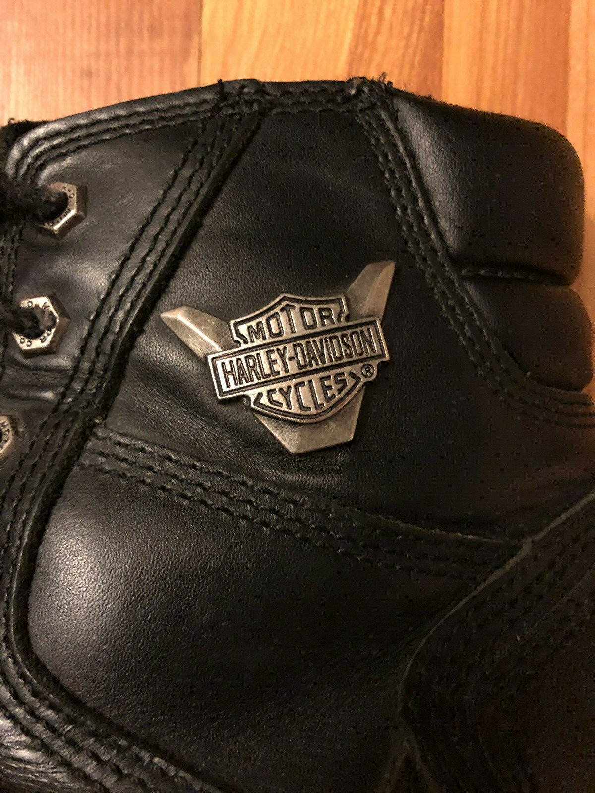 Harley Davidson Mens Stealth Motorcycle Boots Black R… Gem