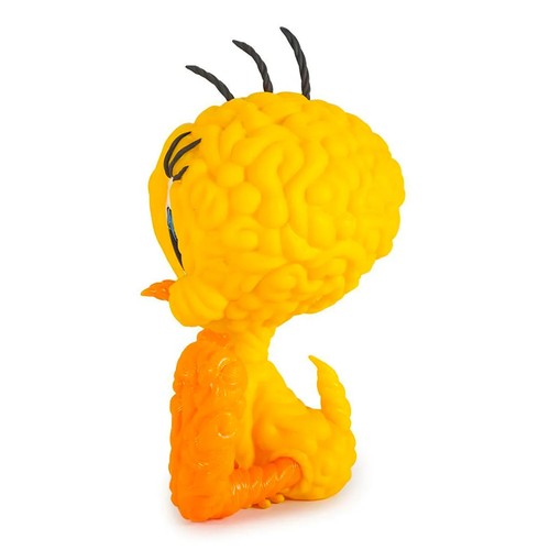 Kidrobot Looney Tunes Yellow Tweety Bird 8" Vinyl Figure by Mark Dean Veca - Picture 4 of 9
