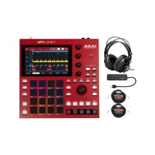 Akai Professional Mpc One Midi Controller With Monitor Headphones Bundle