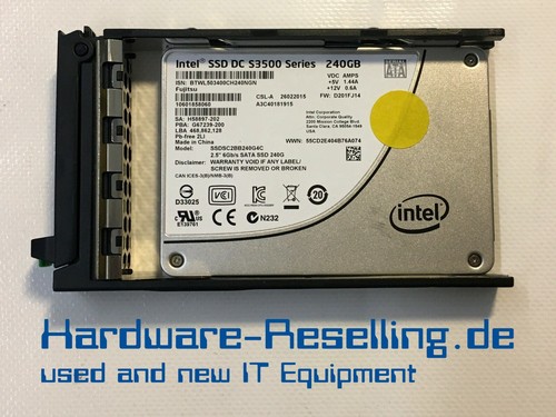 Fujitsu 240GB SSD 6G 2,5" SATA SSDSC2BB240G4C A3C40181915 H58897-202 G67239-200
