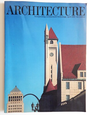 St Louis MO Architecture Magazine April 1989 Union Station U City Anheuser Busch