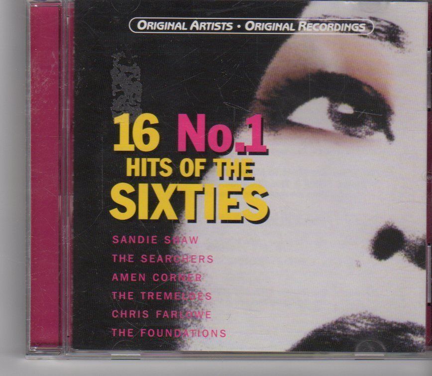 (FX364) 16 No.1 Hits Of The Sixties - 2000 CD