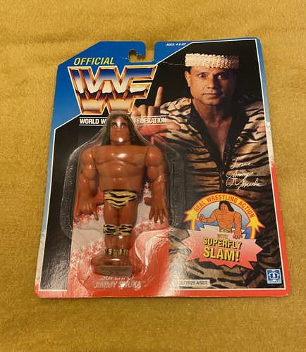 wwf hasbro moc Super Fly Jimmy Snuka...
