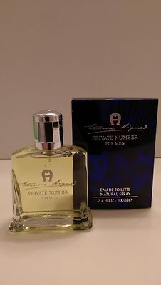 AIGNER PRIVATE NUMBER MEN  EAU DE TOILETTE SPRAY 3.4 OZ / 100 ML MENS NIB