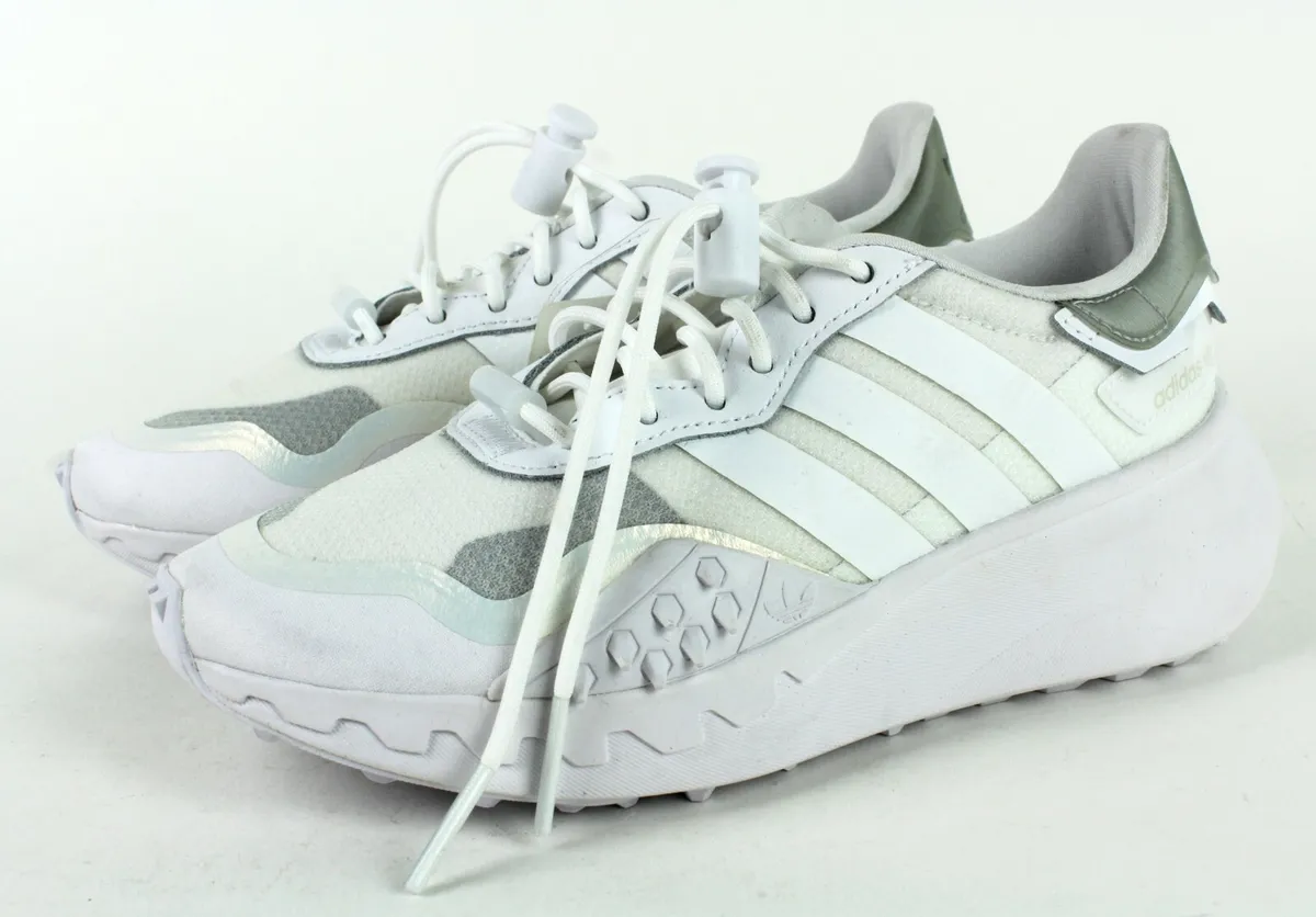 Adidas Originals Choigo W White Silver Women Running Casual Chunky Shoes  FY6499