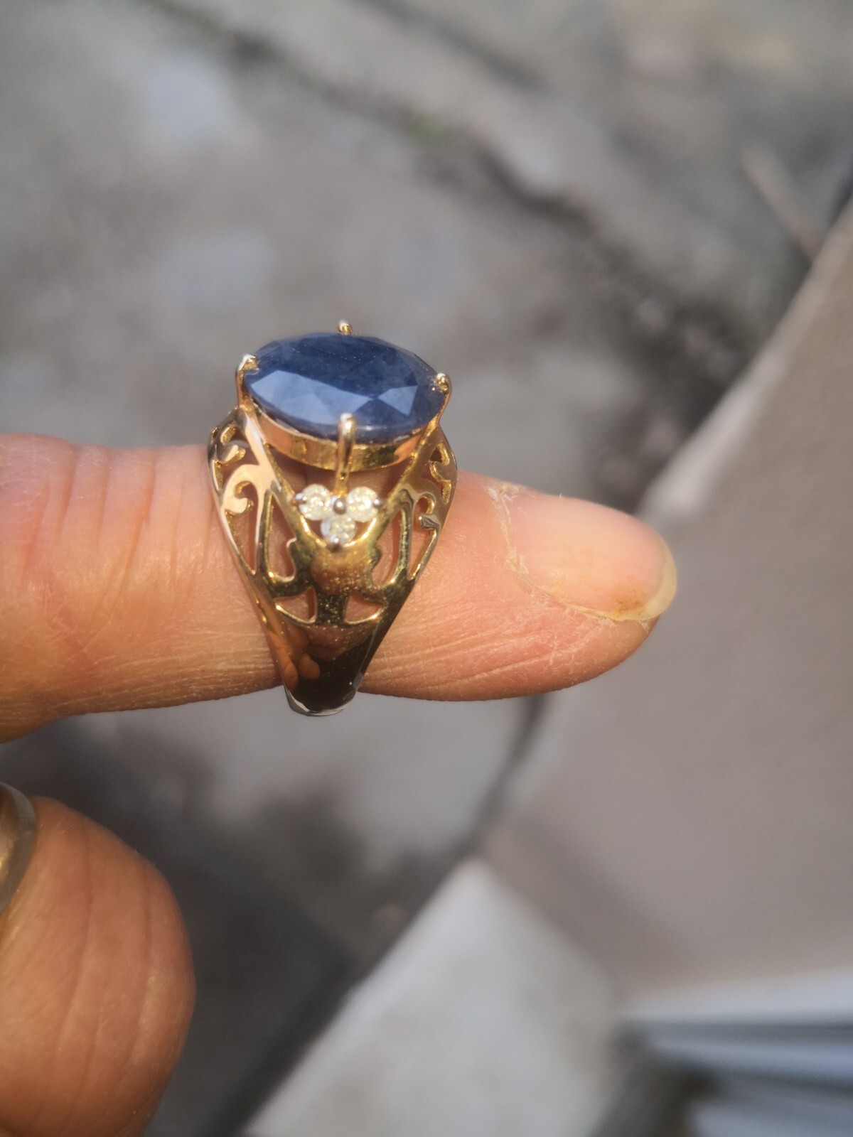 Bague Alliance En Or 18 Carats Avec Diamants - 2,30 Ct, Poids 4,11 G, Style éternité, Occasion