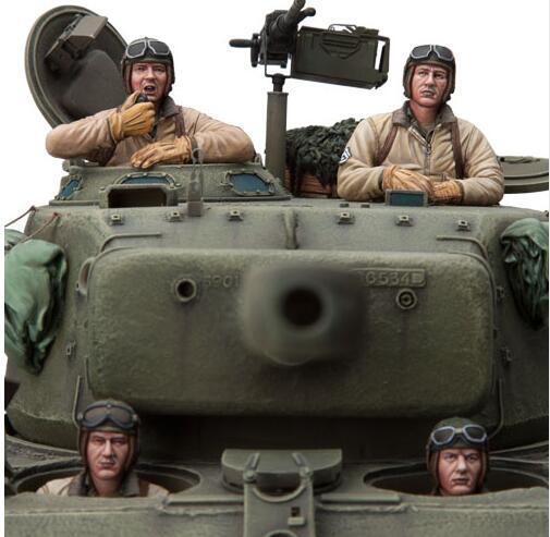 1/35 WWII BRITISH Cromwell Crew (4 Resin Figures/Set,no tank) Warriors #35195 $23.99