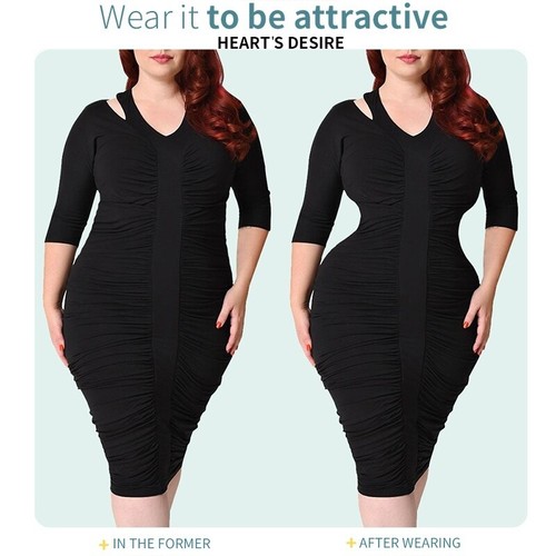 UK Lady Body Shaper Control Slimming Tummy Corset High Waist Shapewear