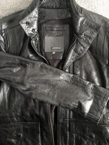 firetrap leather jacket mens