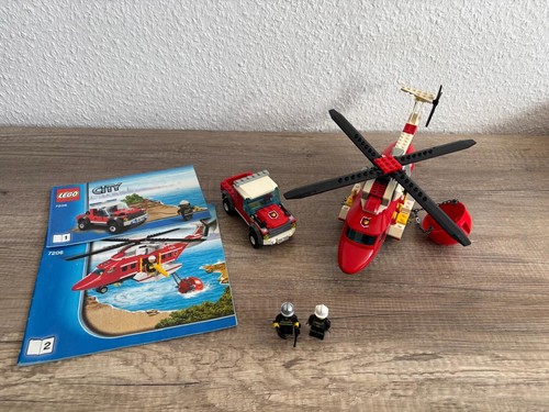 LEGO® City Feuerwehr-Helikopter / Set 7206 | Gebraucht