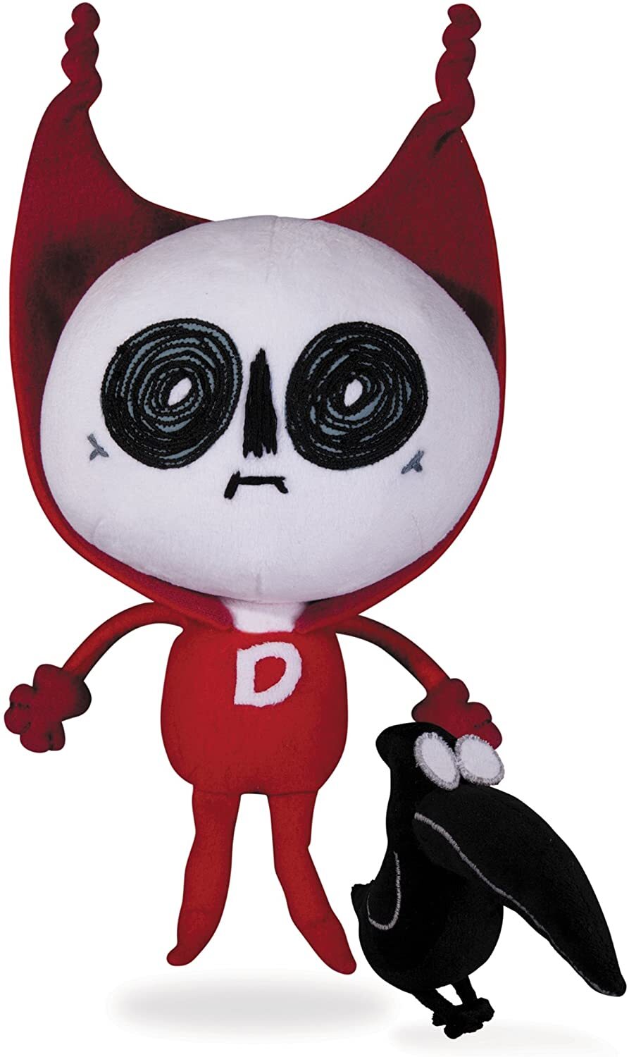 DC Comics Nation Deadman and Crow Plush Figure (Pack of 2) Collectible