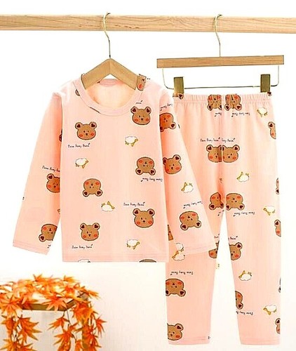 Kids Pajama Set – Long Sleeve Organic Cotton Sleepwear for Boys & Girls (2–5 Y) - Picture 8 of 116