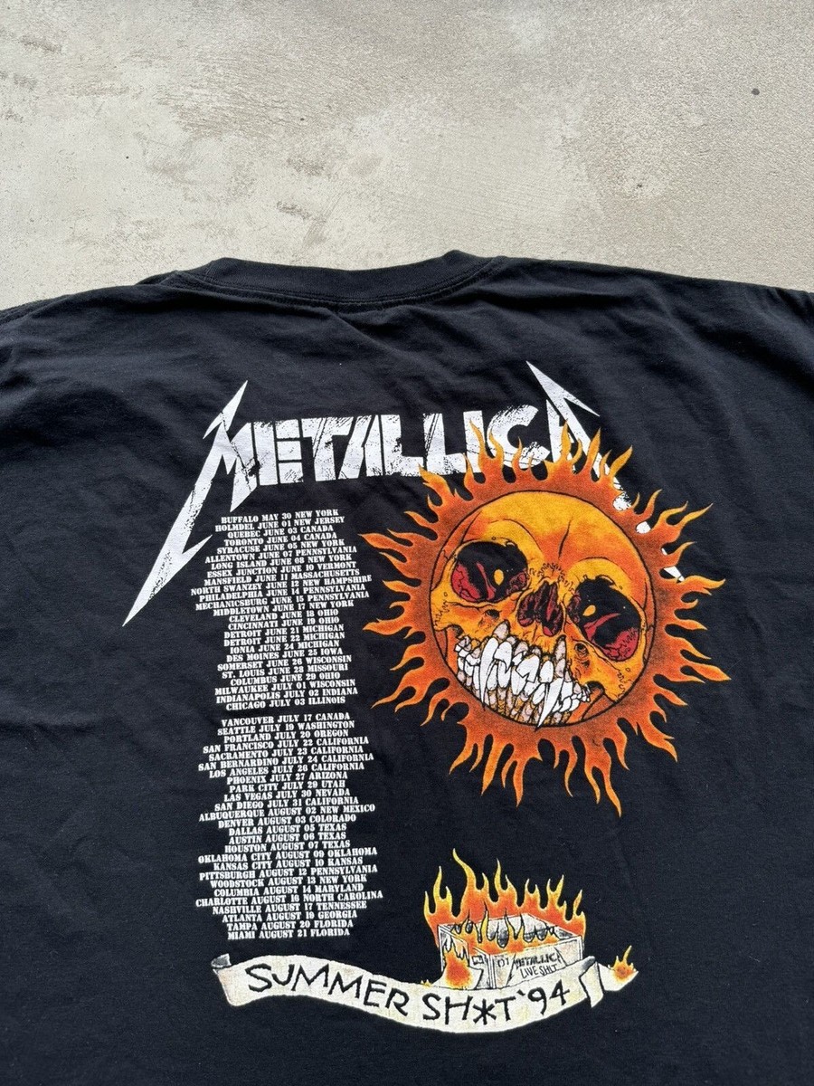 Metallica Pushead T-shirt | eBay