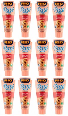 (Pack of 12) Rio Mare Pate Tuna with Ketchup 12x100g/12x3.53oz