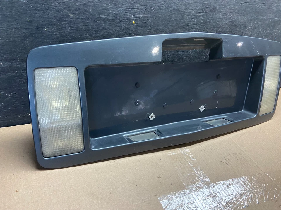 Cadillac SRX 2004-2009 panel maletero tapa respaldo matrícula A7137 OEM Foto 2 de 4