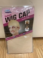 DREAM Deluxe Wig Cap 2 pc Item Number 0097 NA Natural Beige One Size Fits All