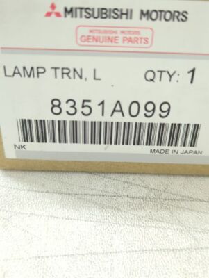 New OEM Genuine Mitsubishi LED Turn Signal Mirror 2015-2017 Lancer