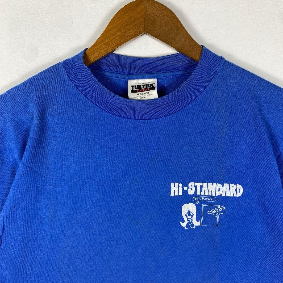 90s HI-STANDARD Revenge of Pizzaman Tシャツ Vintage 90's Hi-STANDARD Revenge Of The Pizzaman Tour Tee Shirt