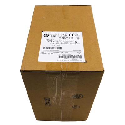 25B-D013N104 PowerFlex 525 5.5kW (7.5Hp) AC Drive New Allen Bradley Original AB