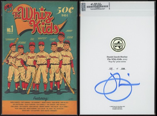 Whiz Kids (Phillies) - Pop Fly Pop Shop Art Print - Daniel Jacob Horine Season 8