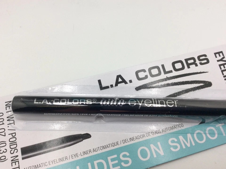 L.A. COLORS Automatic Eyeliner Pencil, Retractable, Smudge Proof, 6/PACKS - Image 2 of 3