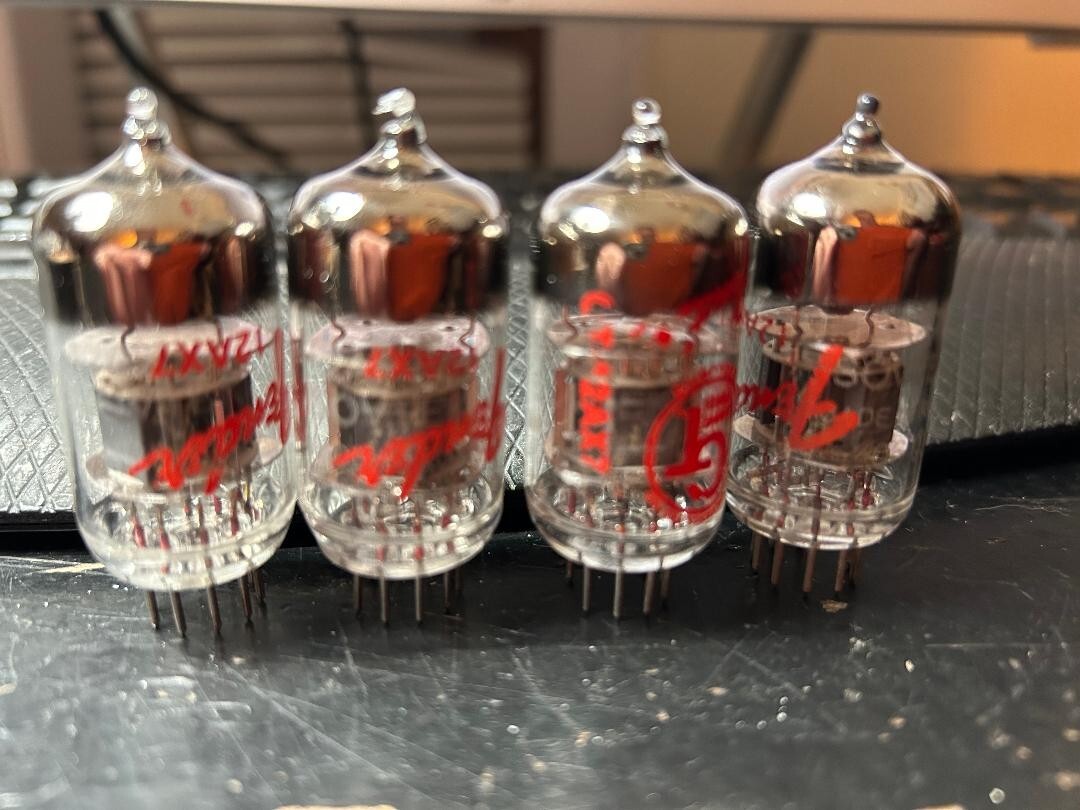 Gain Matched Quad (4) Sovtek 12AX7WC 7025 ECC83 Vacuum Tubes - Test New