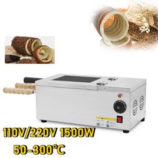 Rotolo Camino Elettrico Waffle Macchina Torta Forno Rotolo Grill Strumento Ferro Gelato