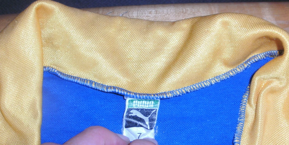 Vintage Puma Langarm Fußball Trikot wie Eintracht Braunschweig 70ger, Gr. 7 - Bild 4 von 4