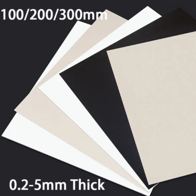 PVC Platte 0.2/0.3/0.4/0.5/0.8/1/3/5mm Dick Zuschnitt Kunststoffplatte - Bild 1 von 4