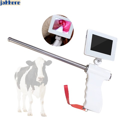 Pistola Inseminazione Artificiale Visiva Kit Mucca Fotocamera con Schermo Regolabile 360 NUOVO - Foto 11 di 13