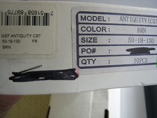 10 yes 10 GEOFFREY BEENE EYEGLASS FRAMES Style ANTIQUITY BRN 52-18-135 NO cases