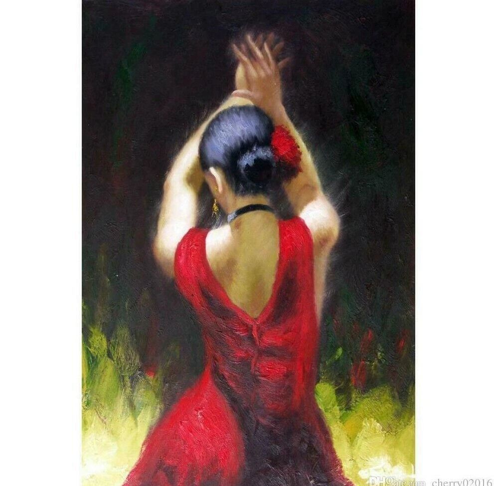Paintings Flamenco Dancer Painting for sale | eBay