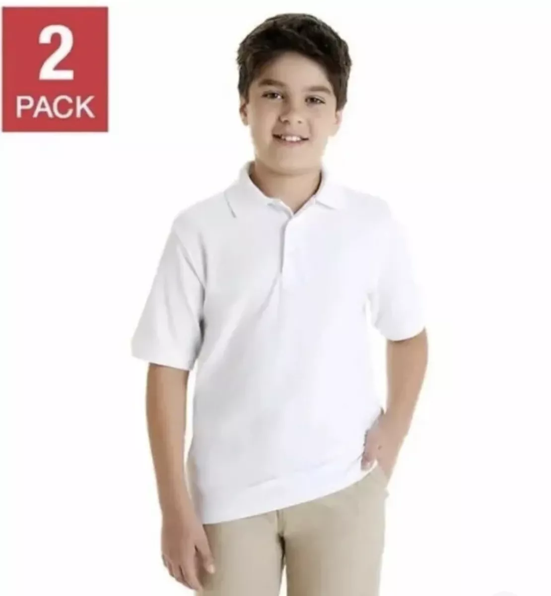 White polo shirt 2 3 cheap years