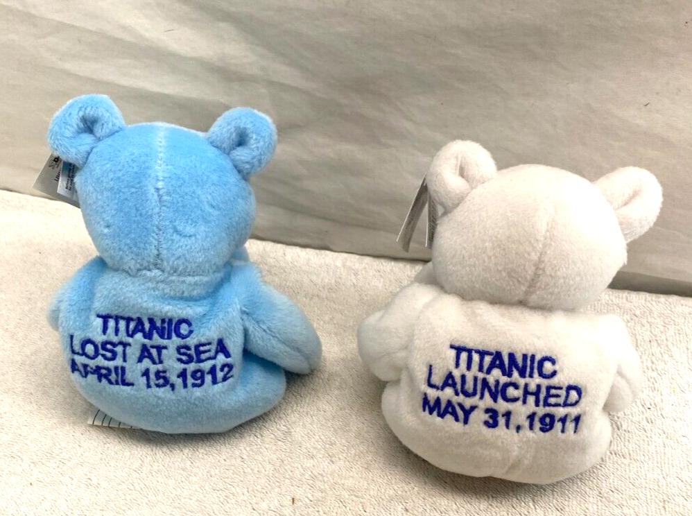 TWO TITANIC LIMITED EDITION BEARS W/TAGS | eBay