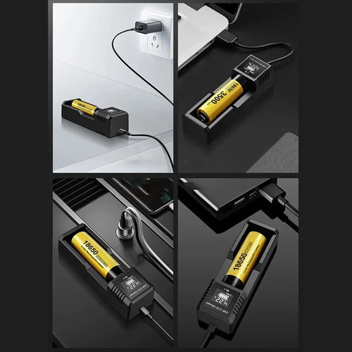 Battery Charger LCD Intelligent Charger Li-Ion Battery 18650 AA/AAA/C/SC/F6 Box - Picture 14 of 19