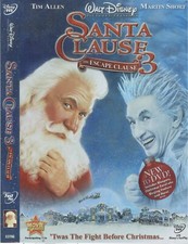 No Disc ORIGINAL SLIPCOVER Santa Clause 3 The Escape Clause 2006 DVD Cover