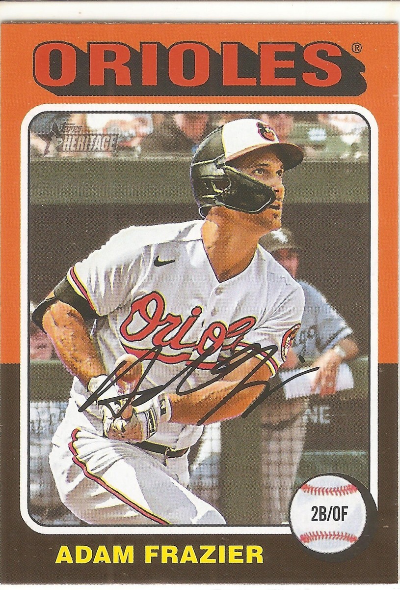 2024 TOPPS HERITAGE ADAM FRAZIER SHORT PRINT BASEBALL CARD #71 | eBay