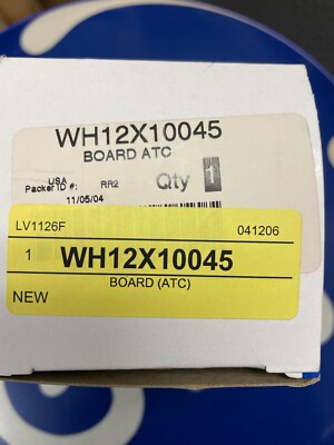 GE Washer ATC Board Part Number----- WH12X10045 | eBay