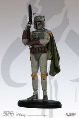 Star Wars Statue Boba Fett 21 cm - Attakus Elite Coll. 1/10 - Limitiert Neu/OVP