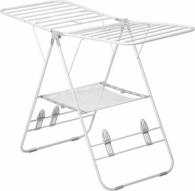 Heavy Duty Gullwing Drying Rack Clothes Drying Rack Shoes Drying Rack Metal NEW