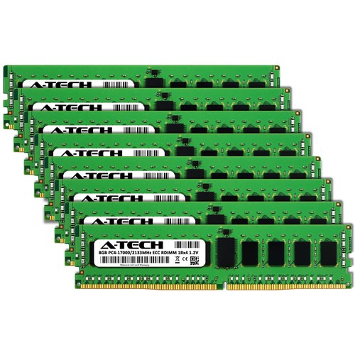 64GB 8x 8GB PC4-2133 RDIMM Supermicro 2029BT-DNC0R 2029BT-HNC1R Memory RAM - Picture 2 of 3